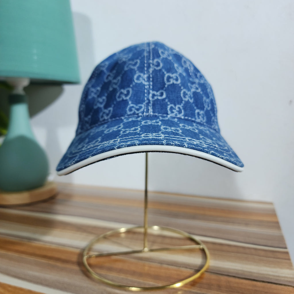 Casquette Gucci canvas baseball hat