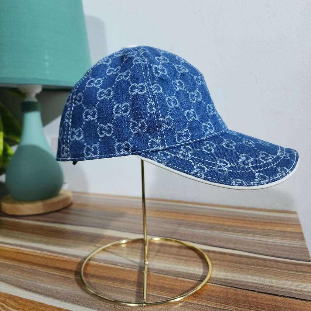 Casquette Gucci canvas baseball hat