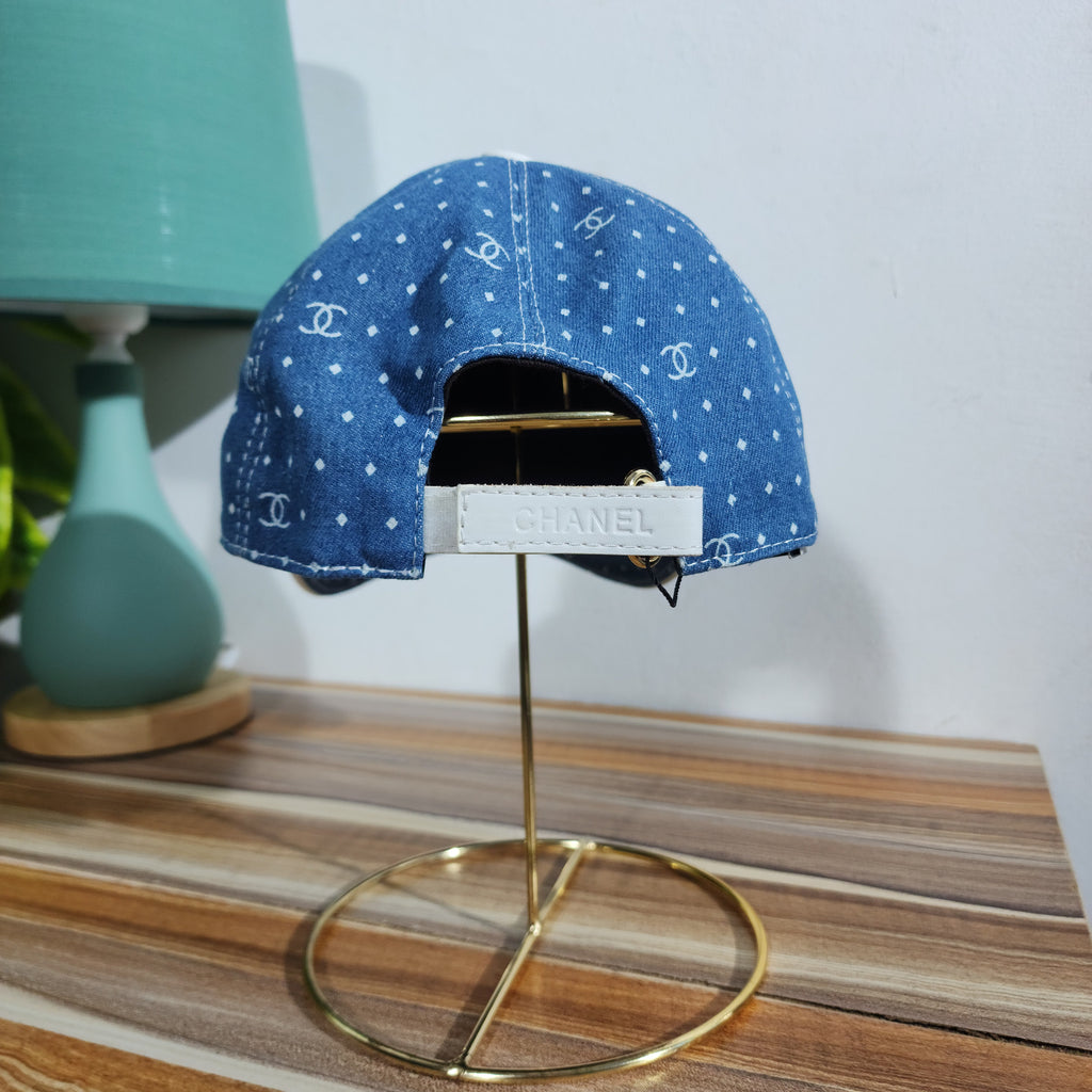 Casquette Chanel baseball denim