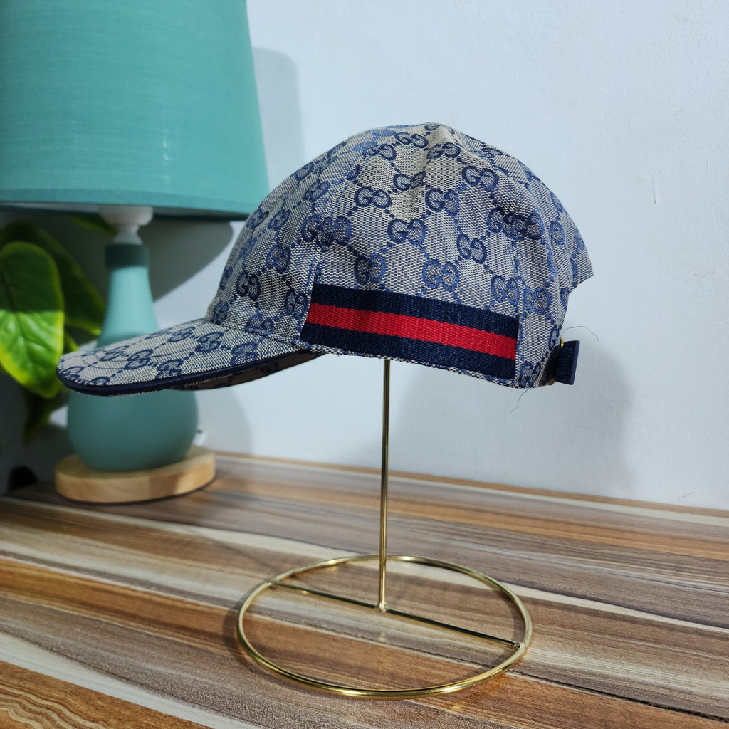 Casquette Gucci supreme web stripe