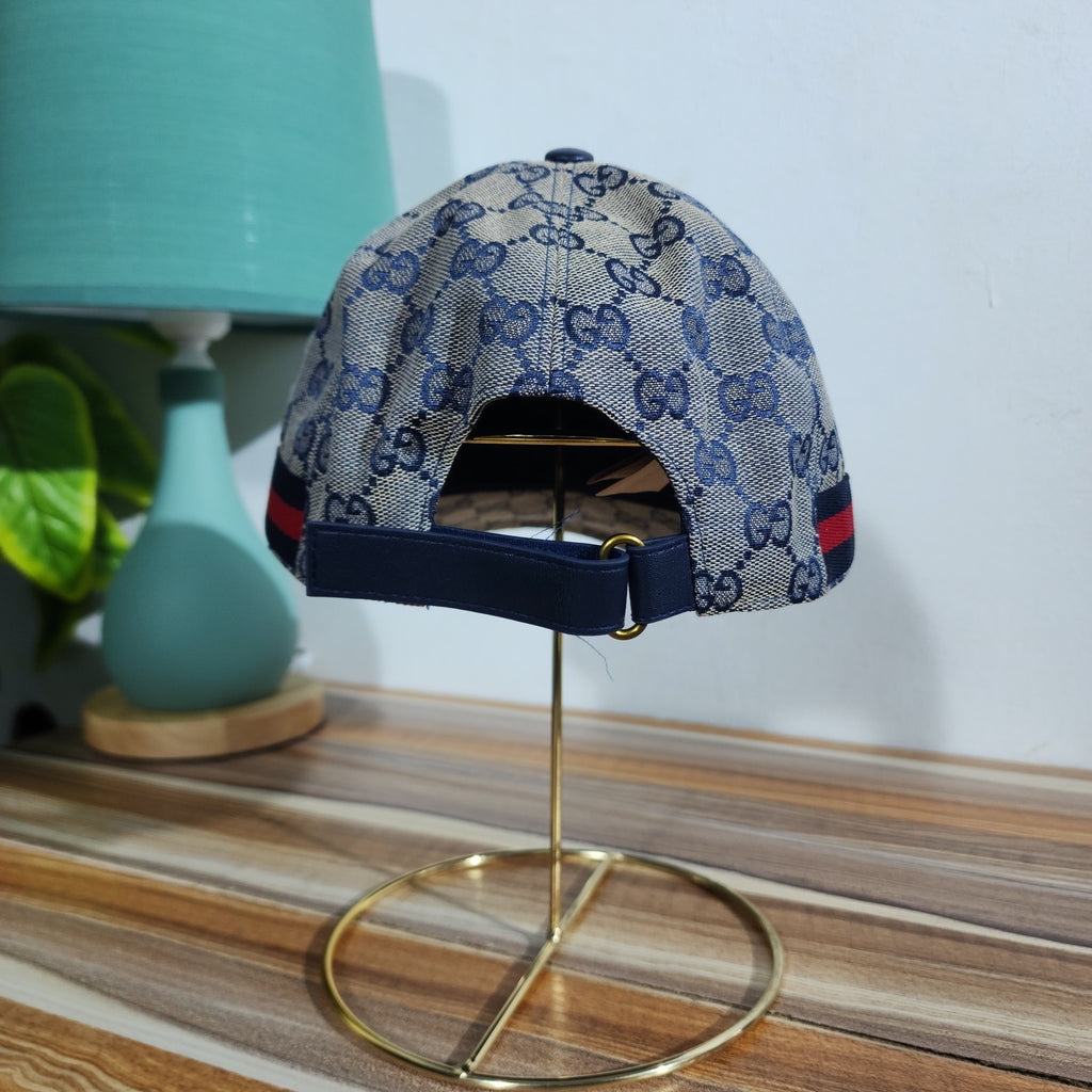 Casquette Gucci supreme web stripe