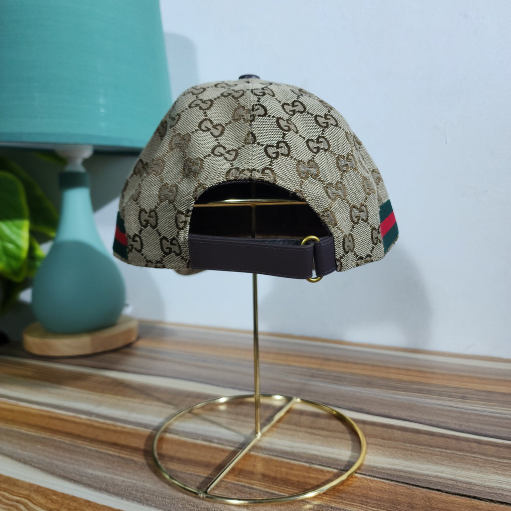 Casquette Gucci supreme web stripe