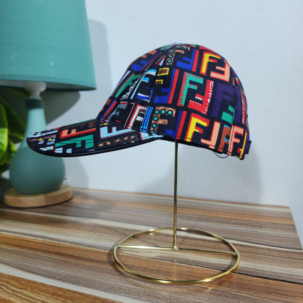 Casquette Fendi multicolor FF logo