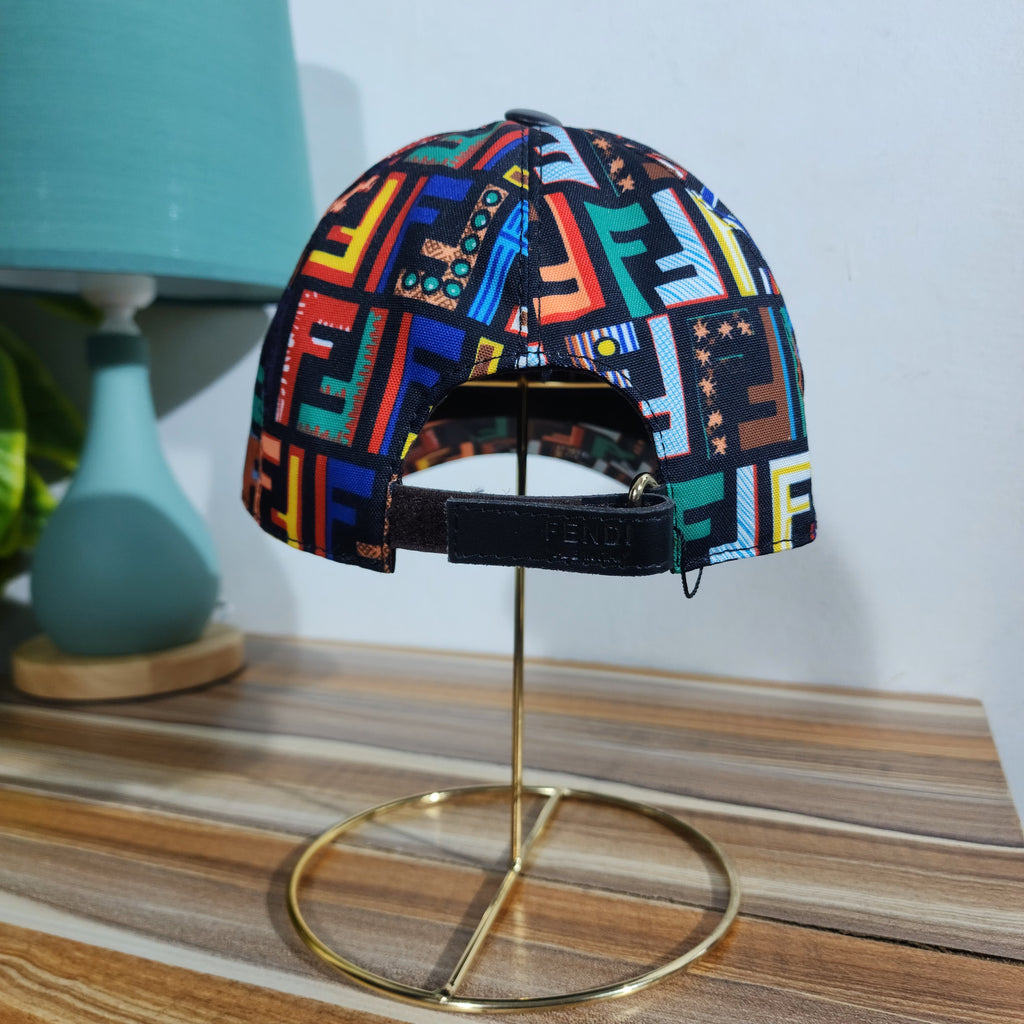 Casquette Fendi multicolor FF logo