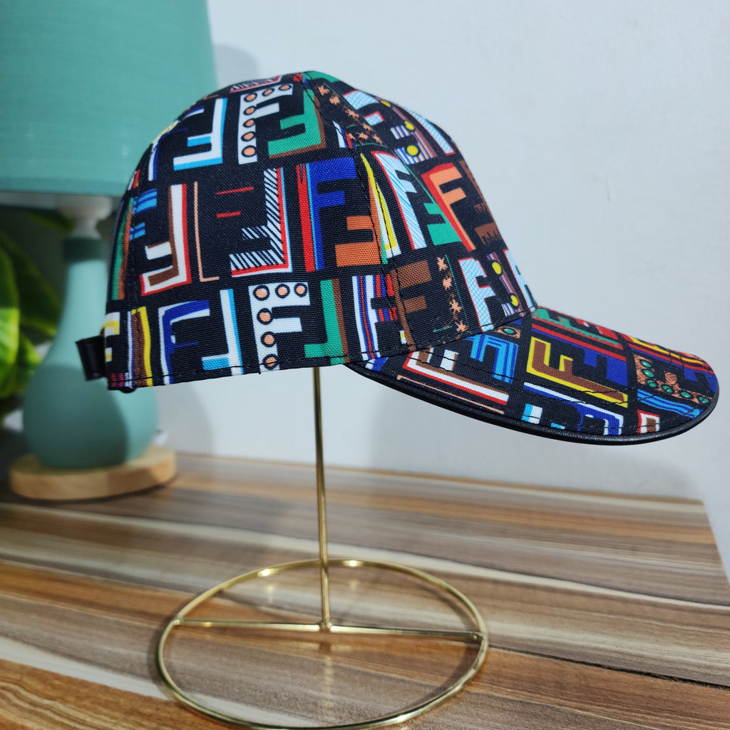 Casquette Fendi multicolor FF logo