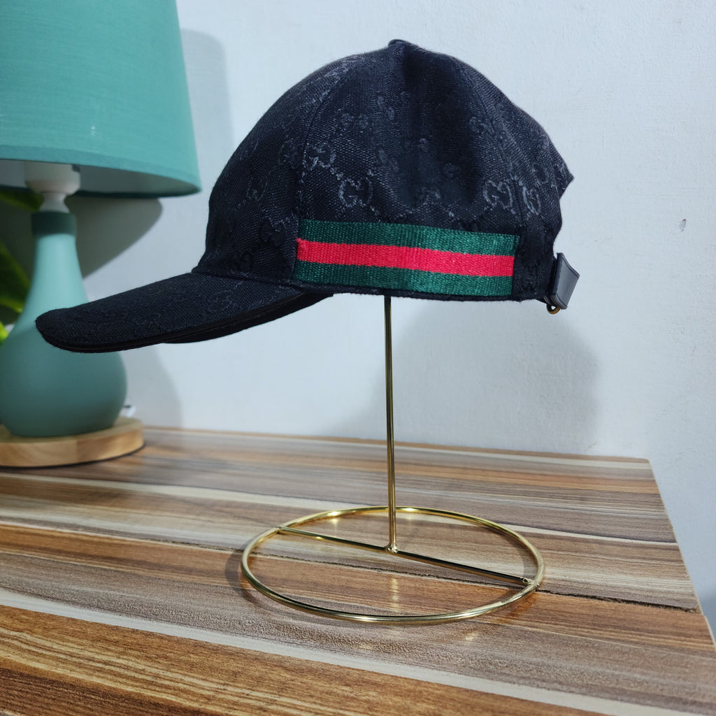 Casquette Gucci supreme web stripe