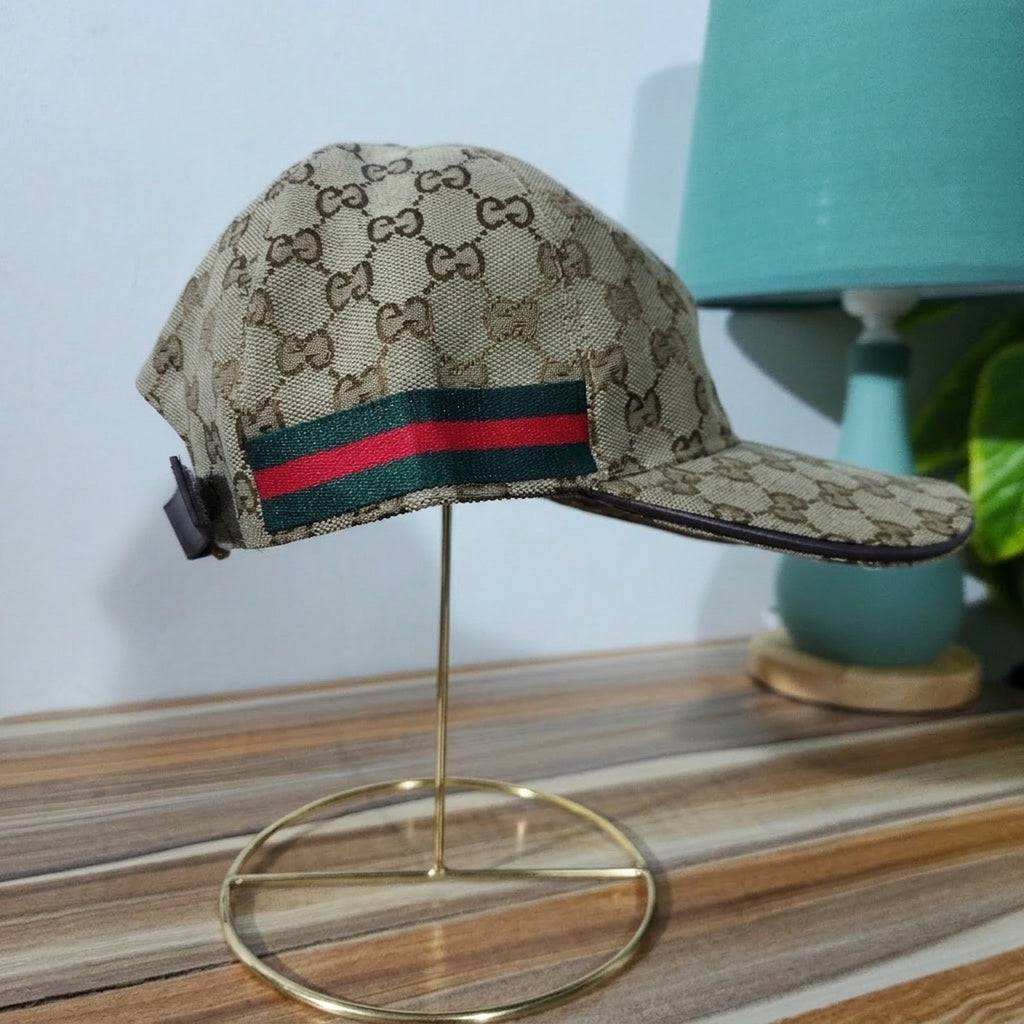 Casquette Gucci supreme web stripe